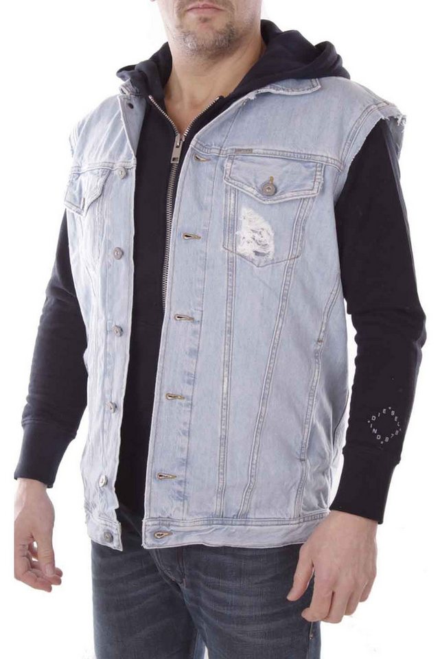 Diesel Jeansweste Diesel D-Hill-SM Herren Jeansjacke von Diesel