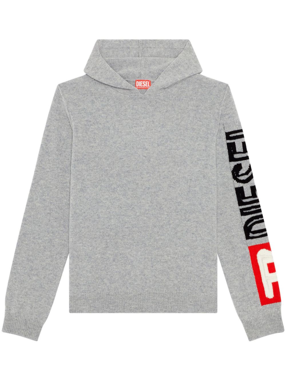 Diesel K-Telendo Hoodie - Grau von Diesel