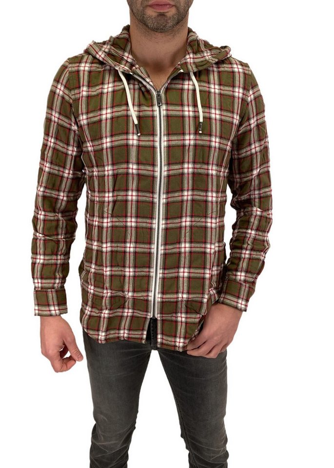 Diesel Kapuzenhemd Diesel S-HOODZIP TOP Herren Hemd mit Kapuze von Diesel