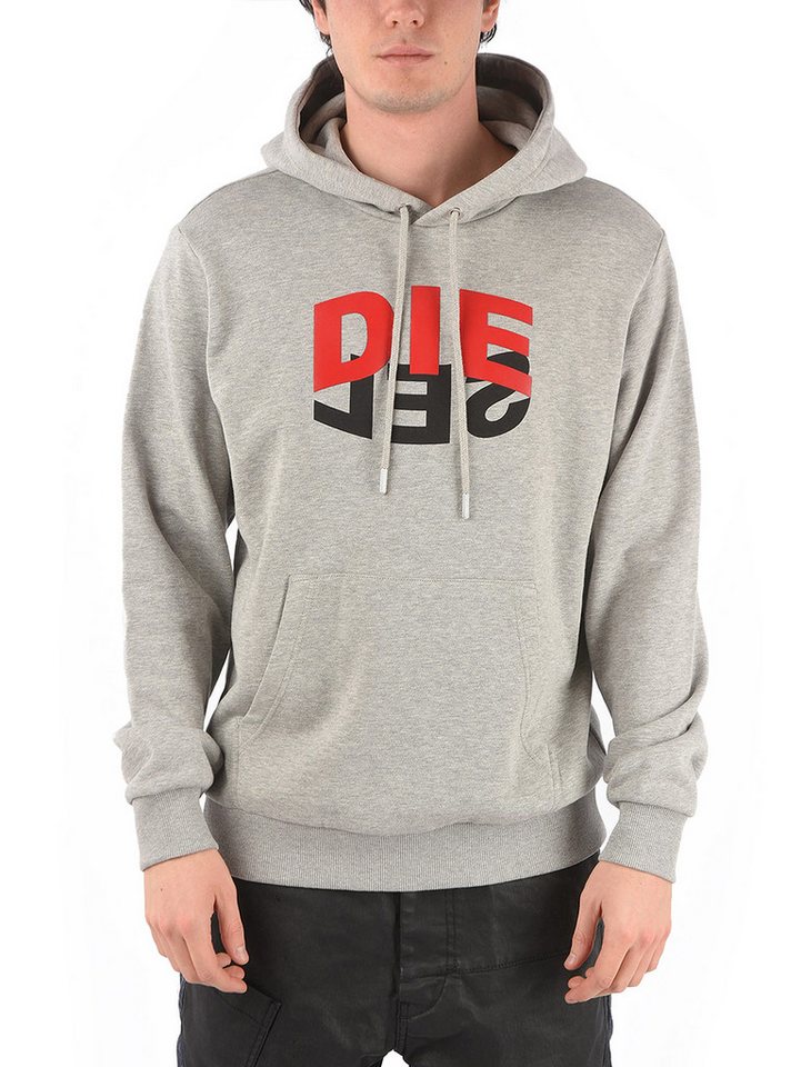 Diesel Kapuzensweatshirt Regular Fit Hoodie - S-GIRK-HOOD-N1 Superweicher Herren Pullover mit Kapuze Diesel Kapuzensweatshirt Regular Fit Hoodie - S-GIRK-HOOD-N1 Superweicher Herren Pullover mit Kapuze von Diesel