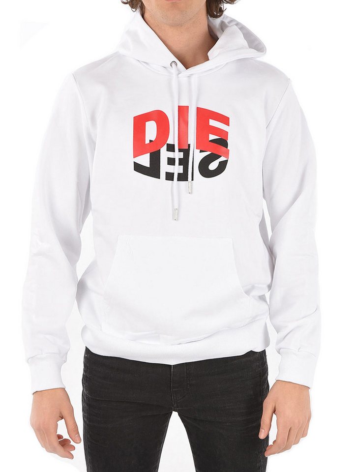 Diesel Kapuzensweatshirt Regular Fit Hoodie - S-GIRK-HOOD-N1 Superweicher Herren Pullover mit Kapuze Diesel Kapuzensweatshirt Regular Fit Hoodie - S-GIRK-HOOD-N1 Superweicher Herren Pullover mit Kapuze von Diesel