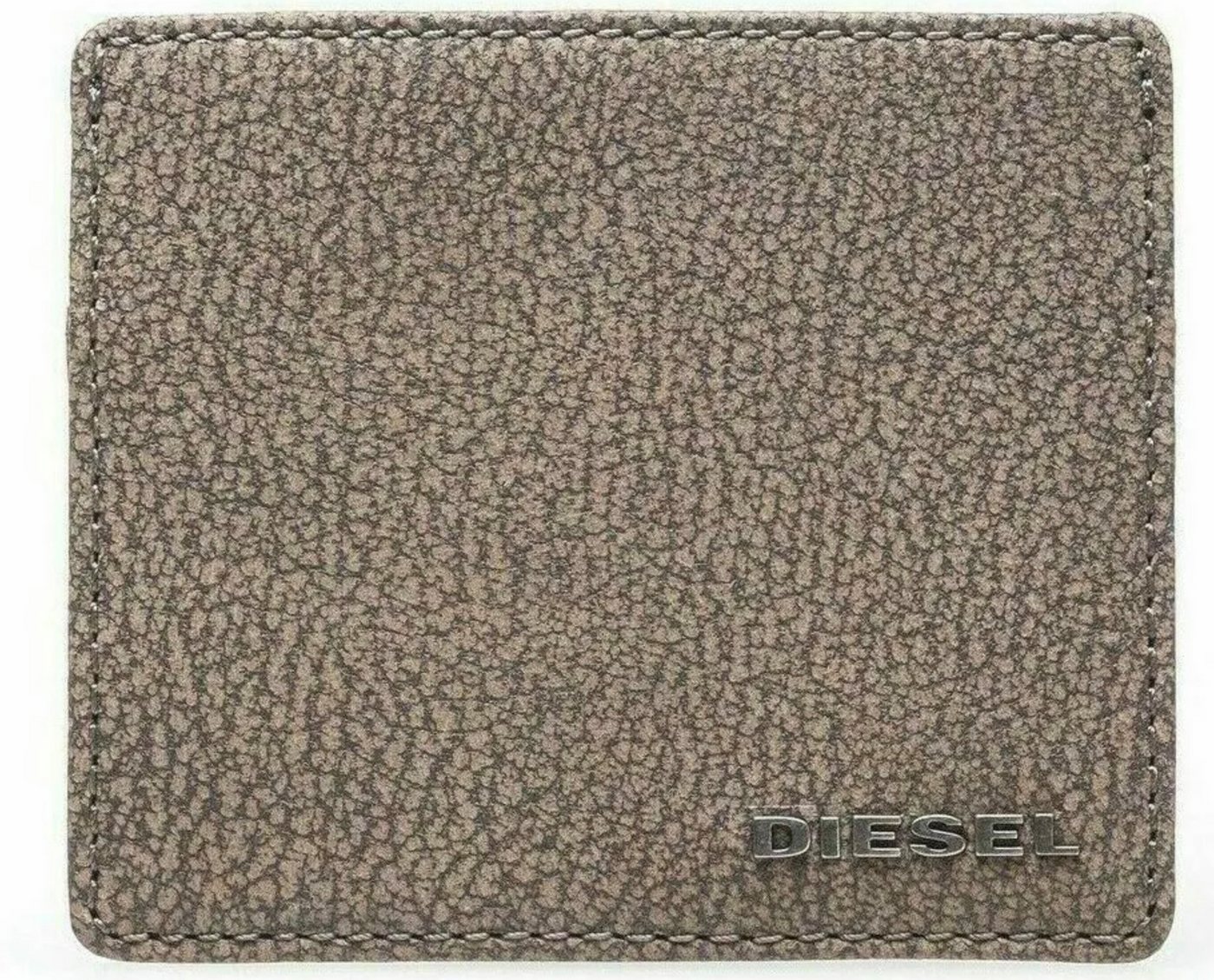 Diesel Kartenetui Dusterr Kreditkarten Tasche Geldbörse, Dezentes Branding als geprägtes Logo und Metallschriftzug von Diesel
