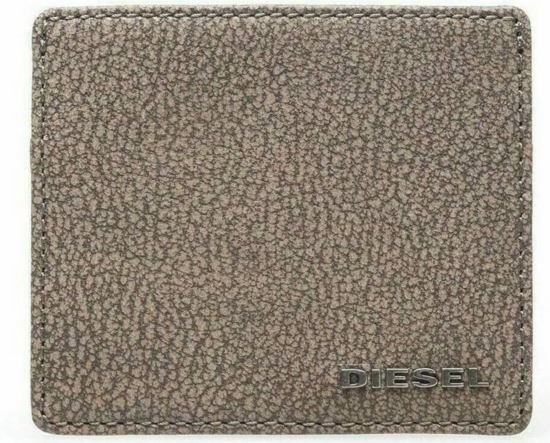 Diesel Kartenetui Dusterr Kreditkarten Tasche Geldbörse, Dezentes Branding als geprägtes Logo und Metallschriftzug von Diesel