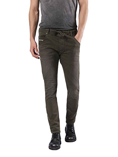 Diesel Krooley Long-NE 0670M Herren Jeans JoggJeans (as3, Waist, Numeric_30, Regular, Regular, Khaki) von Diesel