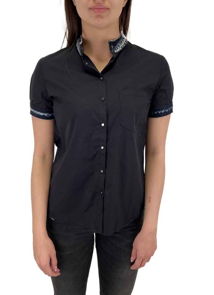 Diesel Kurzarmbluse Diesel C-LEVI-A CAMICIA Damen Bluse von Diesel