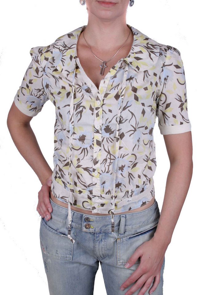 Diesel Kurzarmbluse Diesel Damen Bluse Hemd Reimi von Diesel