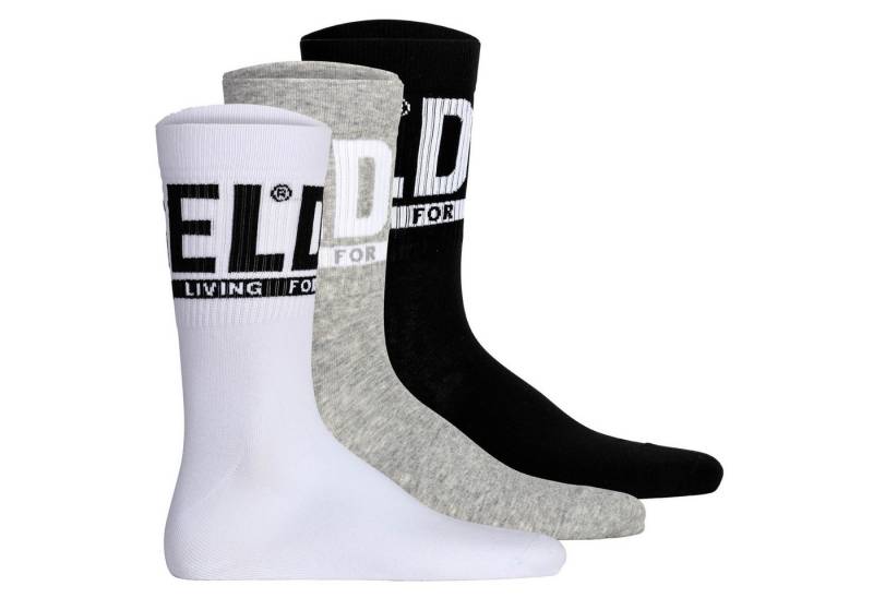 Diesel Kurzsocken Herren Socken 3er Pack Baumwolle (Packung, 3er Pack) von Diesel