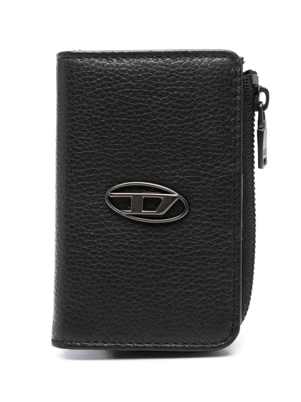 Diesel L-Zip Key Portemonnaie - Schwarz von Diesel