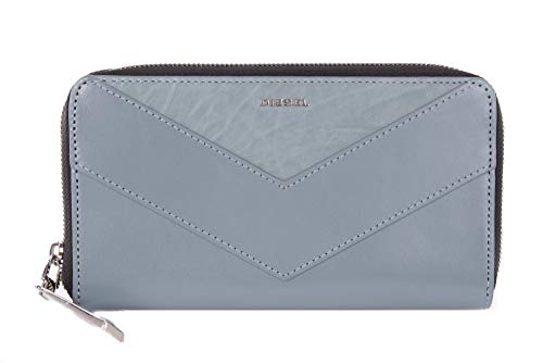 Diesel "LE-Zipper GRANATO Wallet Damen Geldbörse (Hellblau) von Diesel