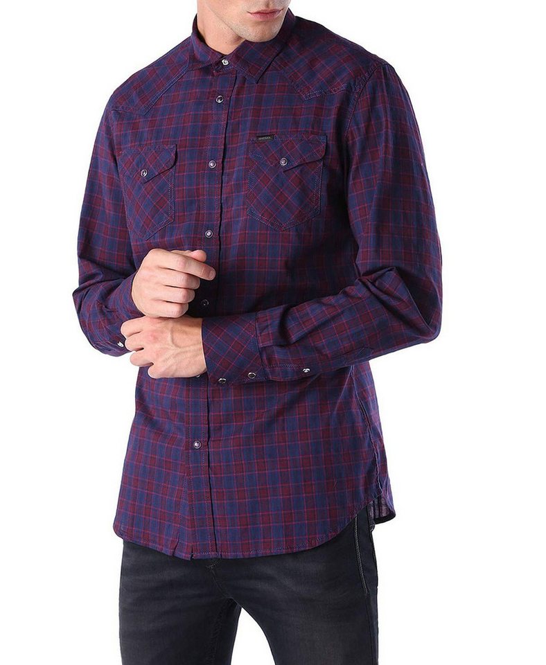 Diesel Langarmhemd Diesel SULF-1 CAMICIA Herren Hemd von Diesel
