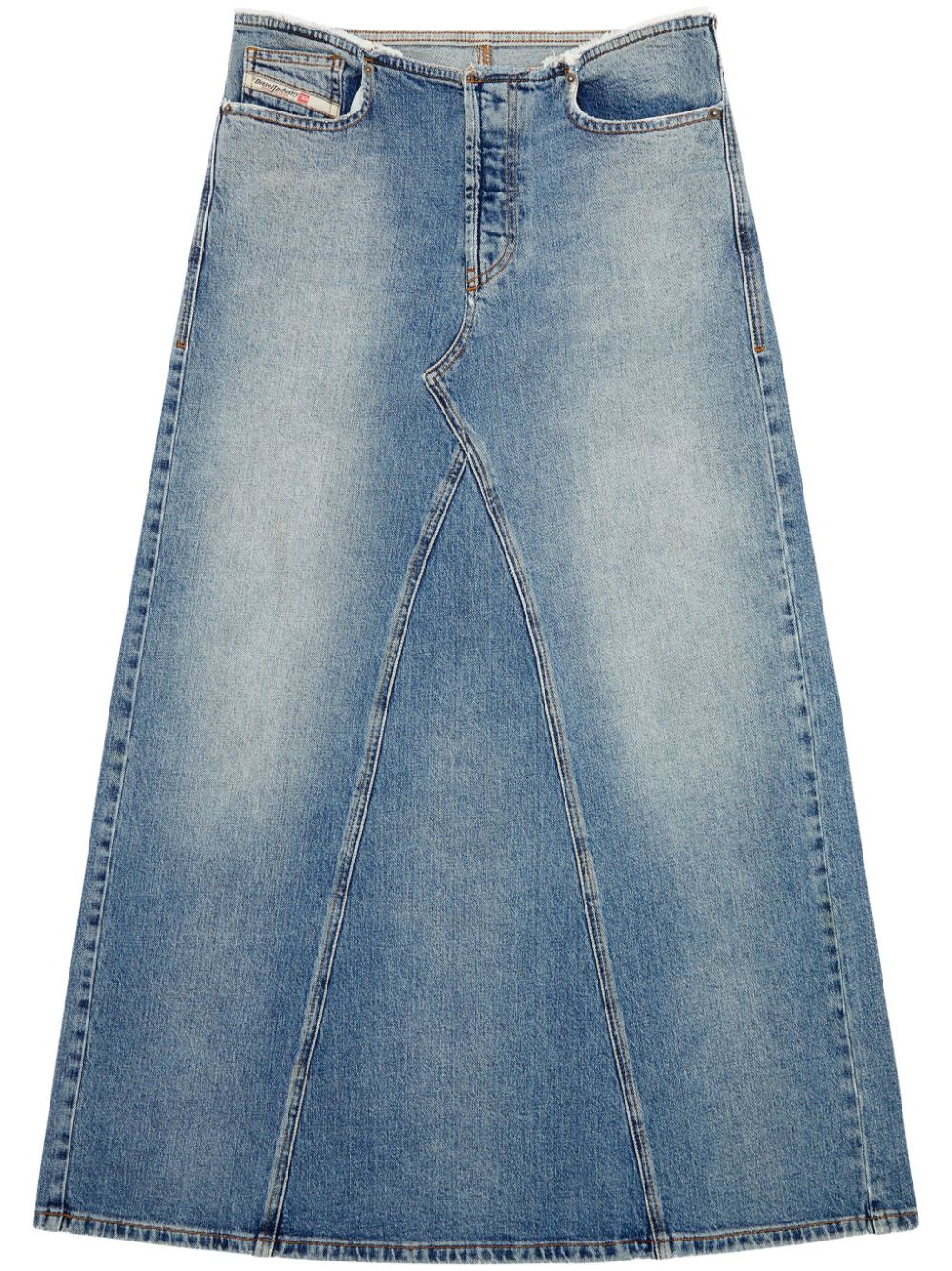 Diesel De-Pago-S Jeans-Maxirock - Blau von Diesel