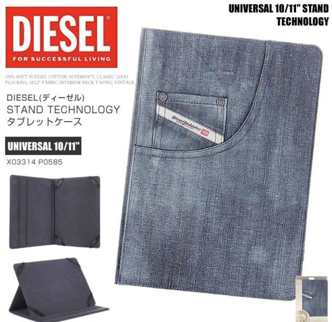 Diesel Laptoptasche DIESEL JEANS TABLET SAMSUNG APPLE IPAD SCHUTZHÜLLE TASCHE HÜLLE CASE B von Diesel