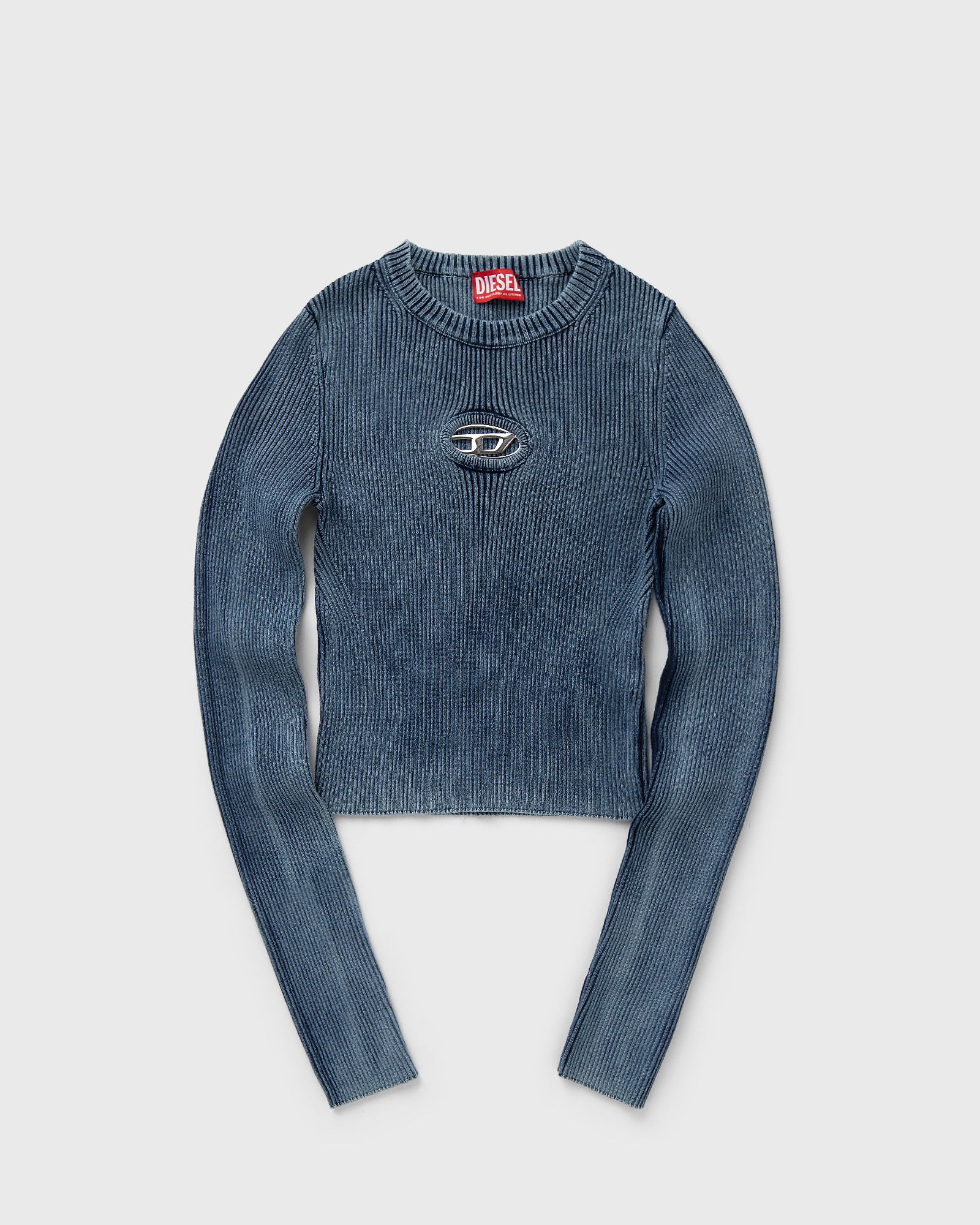 Diesel M-ANCHOR-A TOP women Longsleeves blue in Größe:XS von Diesel