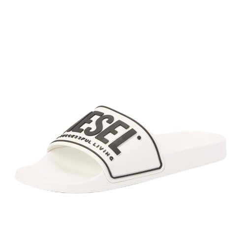 Diesel_MAYEMI SA-MAYEMI CC SANDALS_SANDAL_Weiß/Schwarz_42 EU von Diesel