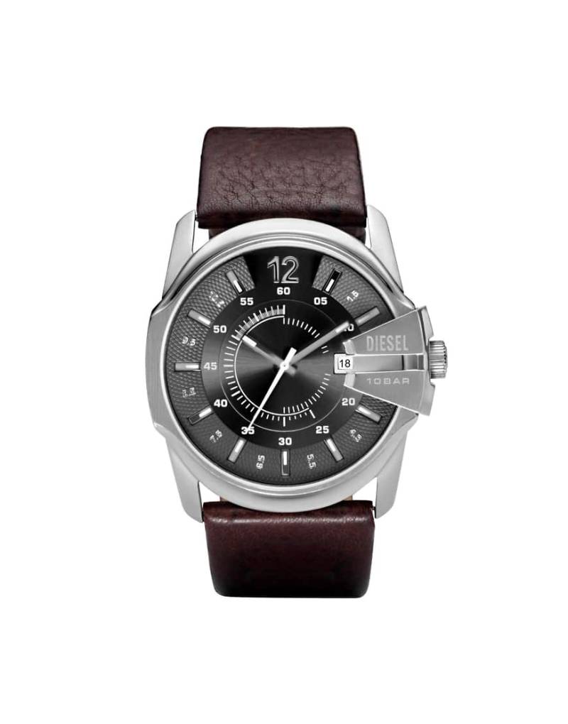 Diesel - Master Chief - Herren-Armbanduhr in Braun mit Drei-Zeiger-Werk und Edelstahlgehäuse - DZ1206 von Diesel