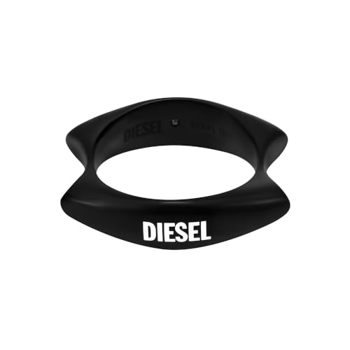 Diesel Metamorph Unisex Edelstahl Bandringe von Diesel