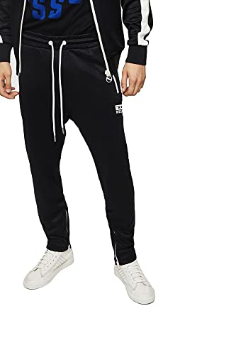 Diesel P-YEGOR-K-Division Herren Hose Jogginghose Schwarz (L) von Diesel