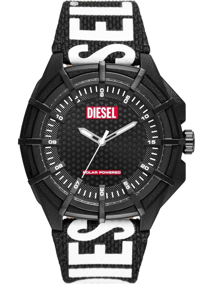 Diesel Quarzuhr Diesel Herren-Uhren Analog Solar von Diesel