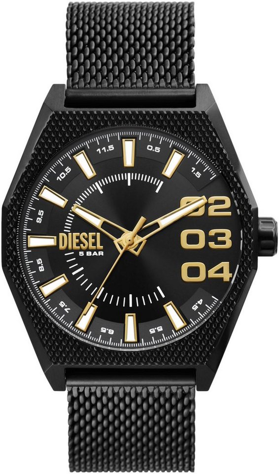 Diesel Quarzuhr SCRAPER, DZ2194, Armbanduhr, Herrenuhr von Diesel