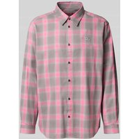 Diesel Regular Fit Freizeithemd mit Kentkragen in Rose, Größe 52 von Diesel
