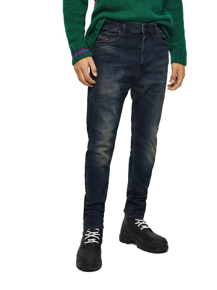 Diesel Regular-fit-Jeans Diesel Vider 084AU Herren Jeans Hose Regular Carrot von Diesel