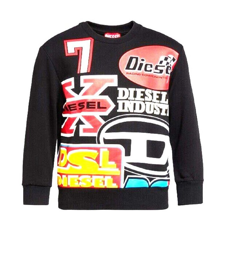 Diesel Rundhalspullover Diesel Kinder Pullover, Diesel Spebs Over Felpa Sweatshirt von Diesel