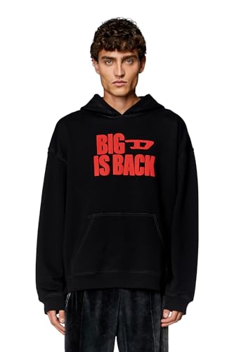 Diesel_S-BOXT-Hood-N2 Felpa_Sweatshirt_Schwarz_M von Diesel