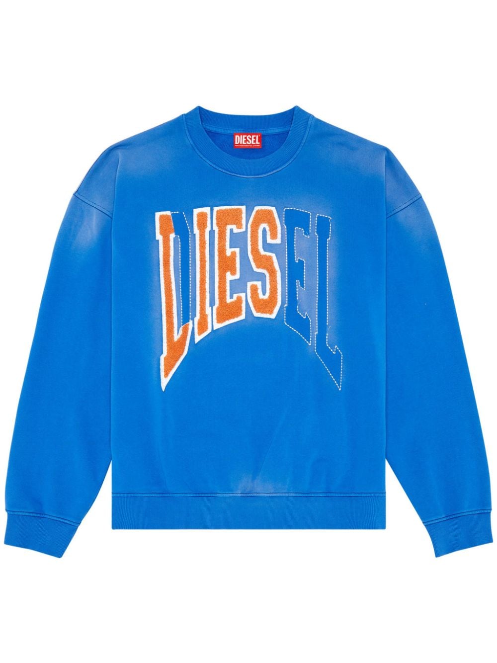 Diesel S-Boxt Sweatshirt mit Logo-Stickerei - Blau von Diesel