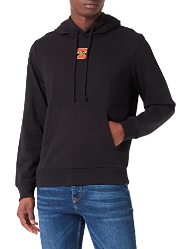 Diesel_S-GINN-HOOD-K33 FELP_Sweatshirt_Schwarz_M von Diesel