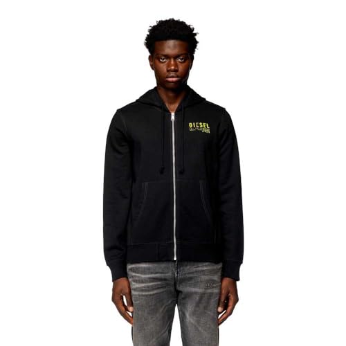 Diesel_S-GINN-HOOD-ZIP-K11_Sweatshirt_Schwarz_M von Diesel