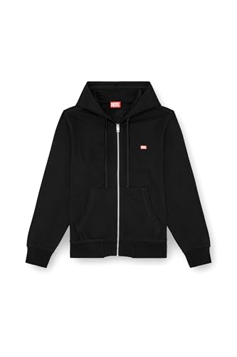 Diesel Herren S-ginn-hood-zip-k13 Sweatshirt, 9xx-0hayt, L Große Größen EU von Diesel