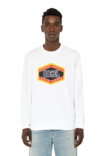 Diesel_S-GINN-K27 FELPA_SWEATSHIRT_Weiß_XXL von Diesel
