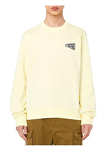 Diesel_S-GINN-K31 Felpa_Sweatshirt_Gelb_XXL von Diesel