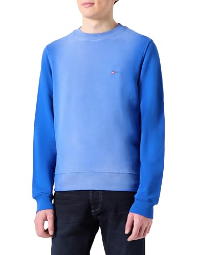 Diesel_S-GINN-K48 Felpa_Sweatshirt_Blau_XXL Große Größen von Diesel