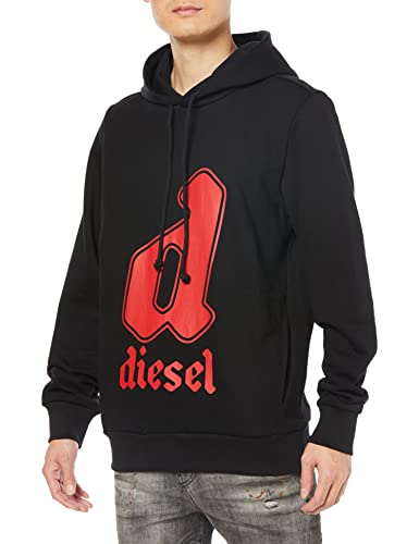 Diesel_S-GINNOUT FELPA_SWEATSHIRT_Schwarz_XL von Diesel