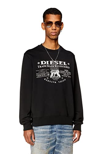 Diesel_S-Ginn-L2 Felpa_Sweatshirt_Schwarz_XXL von Diesel