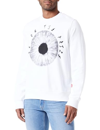 Diesel_S-Ginn-L5 Felpa_Sweatshirt_Weiß_XXS von Diesel