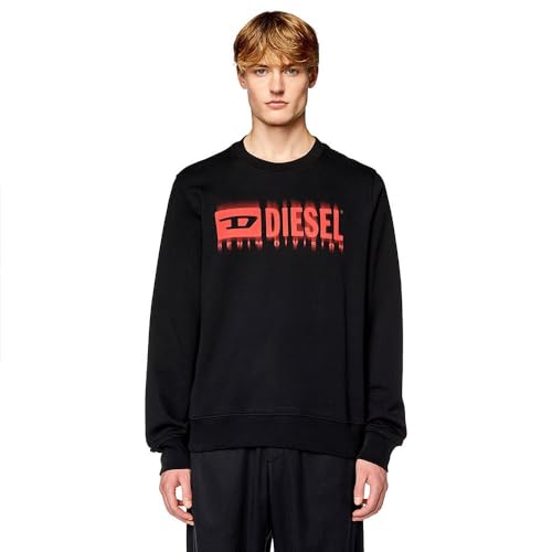 Diesel_S-Ginn-L8 Felpa_Sweatshirt_Schwarz_M von Diesel