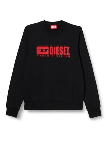 Diesel_S-Ginn-L8 Felpa_Sweatshirt_Schwarz_XXS von Diesel