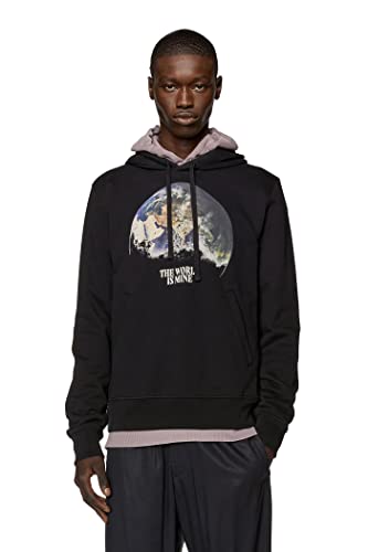 Diesel_S-Ginn-Welt-Hood FEL_Sweatshirt_Schwarz_XXL von Diesel