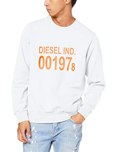 Diesel S-Girk-J3 100 Herren Jumper wei_ von Diesel