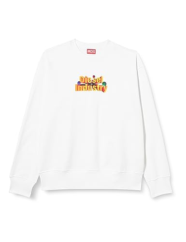 Diesel_S-MACS-L1 Felpa_Sweatshirt_Weiß_XXL Diesel_S-MACS-L1 Felpa_Sweatshirt_Weiß_XXL von Diesel