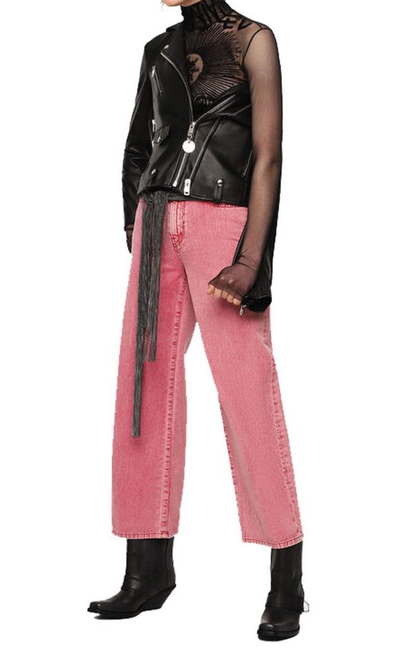 Diesel Schlagjeans Diesel Widee 069EB Damen Jeans Hose Culotte Straight von Diesel