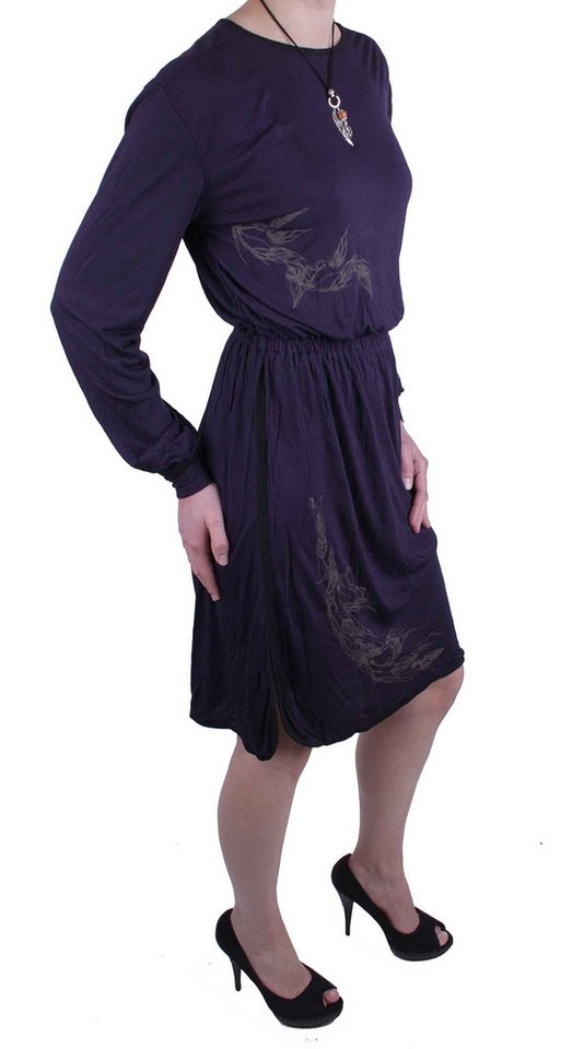 Diesel Shirtkleid Diesel Damen Kleid Shirtkleid Veport Lila von Diesel