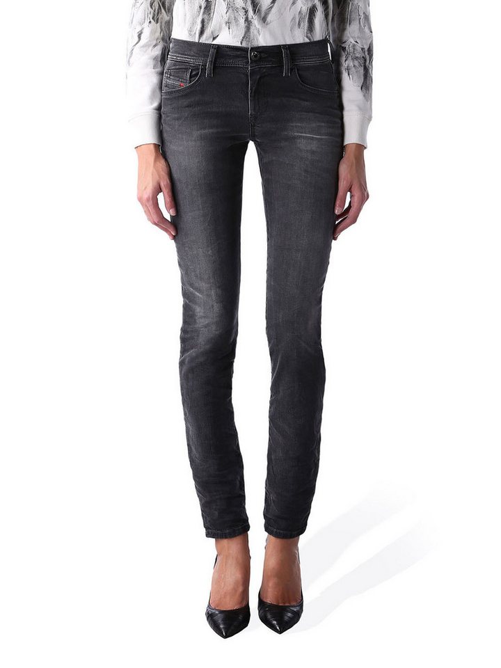 Diesel Skinny-fit-Jeans Diesel Francy 0670I Stretch Damen Jeans Hose Relaxed Skinny von Diesel