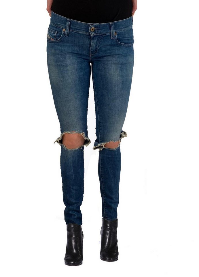 Diesel Skinny-fit-Jeans Diesel Grupee 0863X Damen Jeans Hose Slim Skinny von Diesel