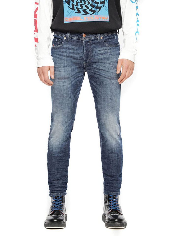 Diesel Skinny-fit-Jeans Diesel Sleenker 084UI Herren Jeans Hose Slim Skinny von Diesel