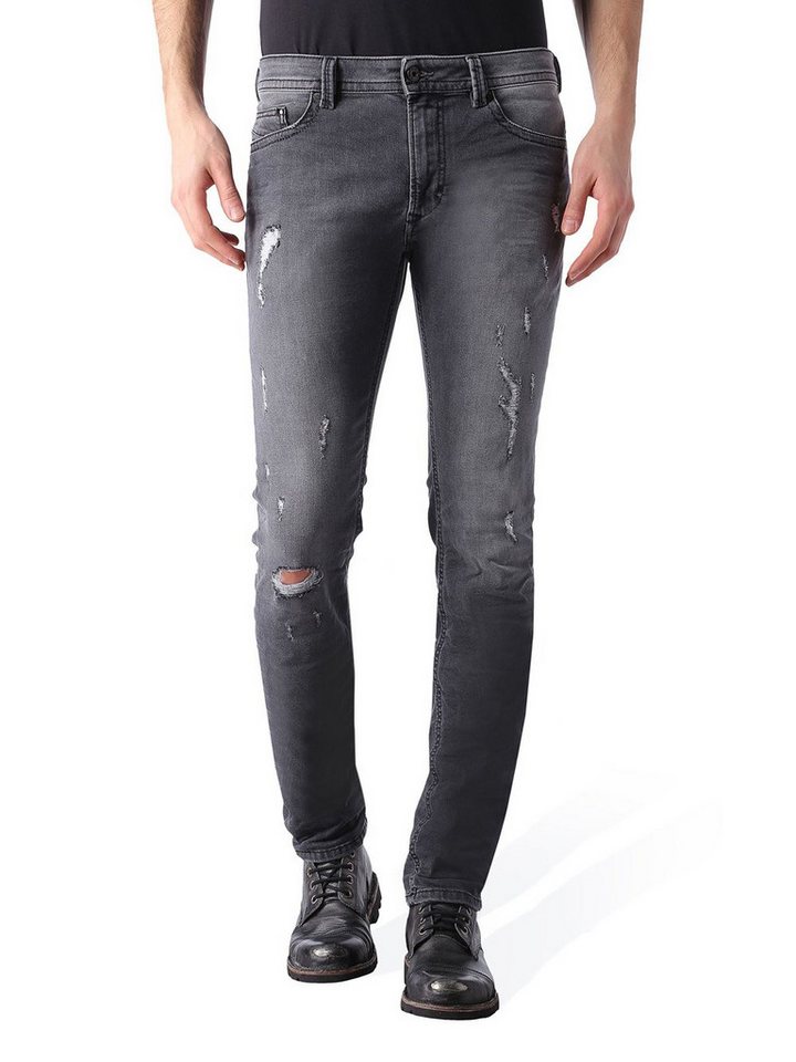Diesel Skinny-fit-Jeans Diesel Thavar 0673P_Stretch Herren Jeans Hose Slim Skinny Diesel Skinny-fit-Jeans Diesel Thavar 0673P_Stretch Herren Jeans Hose Slim Skinny von Diesel