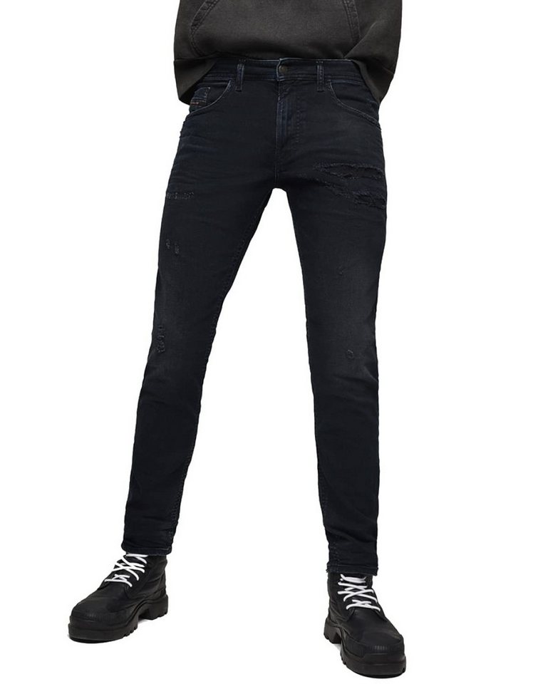 Diesel Skinny-fit-Jeans Diesel Thommer 069GM Herren Jeans Hose Regular Slim Skinny von Diesel