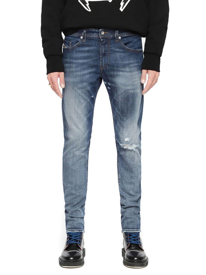 Diesel Skinny-fit-Jeans Diesel Thommer 084TW Herren Jeans Regular Slim Skinny von Diesel